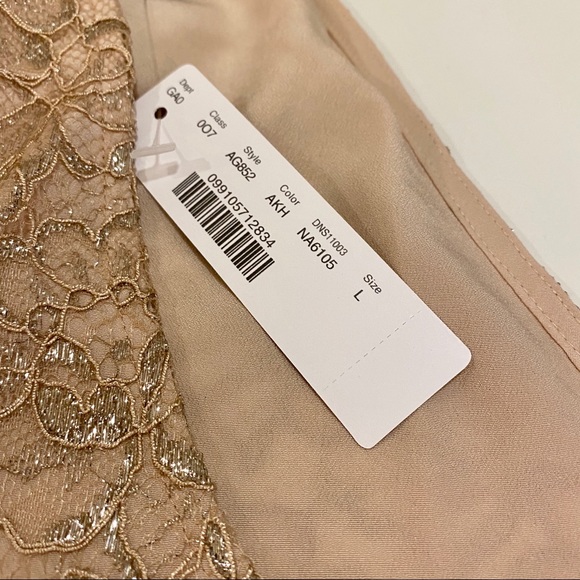 J.Crew | Tie-neck Metal Lace Top - Picture 8 of 8